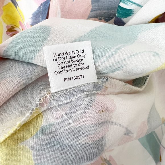 Anthropologie High Rise Boho Floral Wide Leg Flowy Relaxed Fit Bohemian Pants - Picture 8 of 11